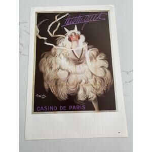 Casino De Paris, Mistinguett, Leslie, Music Hall Posters, Book Page, Paris,